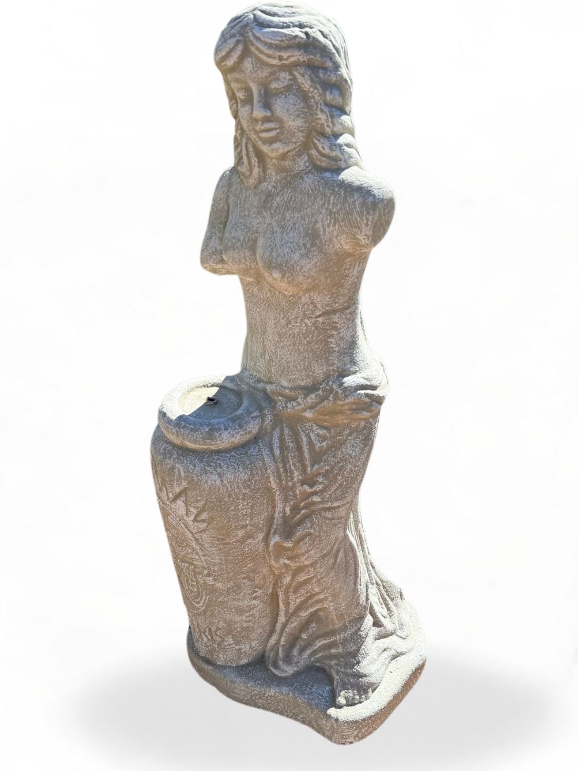 Marika Statue Whitewash Finish - H1100mm x W560mm - 144kg