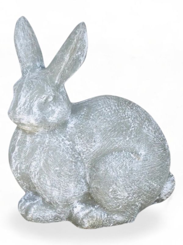 Rabbit Whitewash Finish - H425mm x W380mm - 34kg