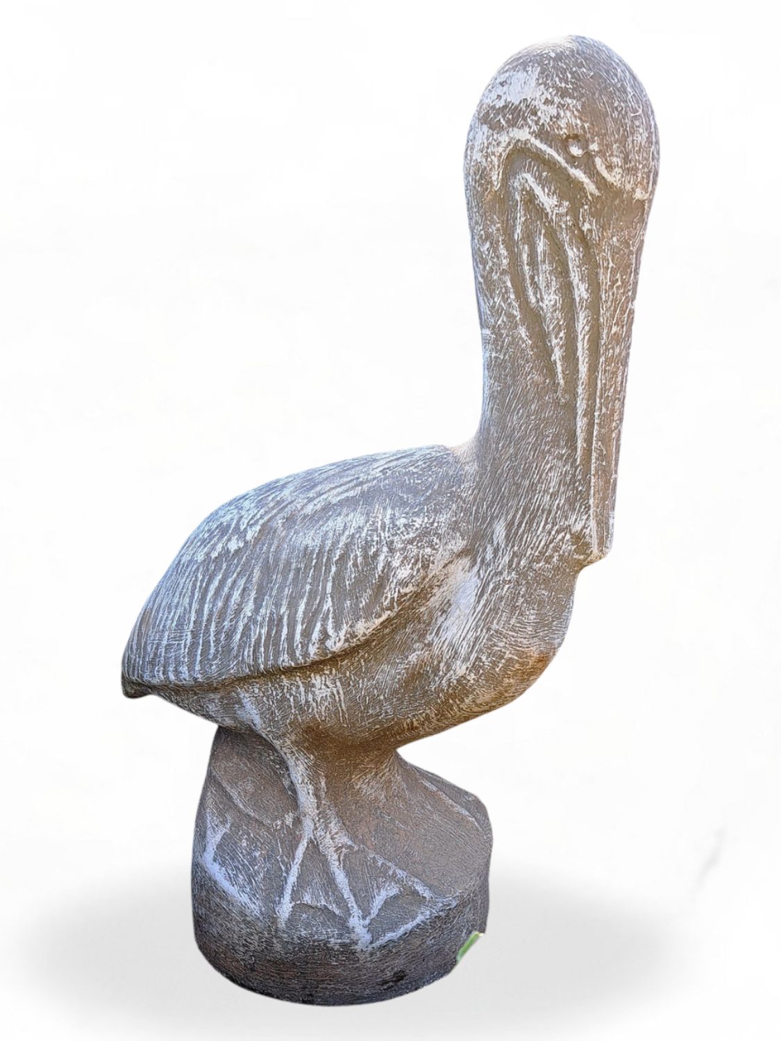 Pelican Whitewash Finish - H510mm x W200mm - 16kg