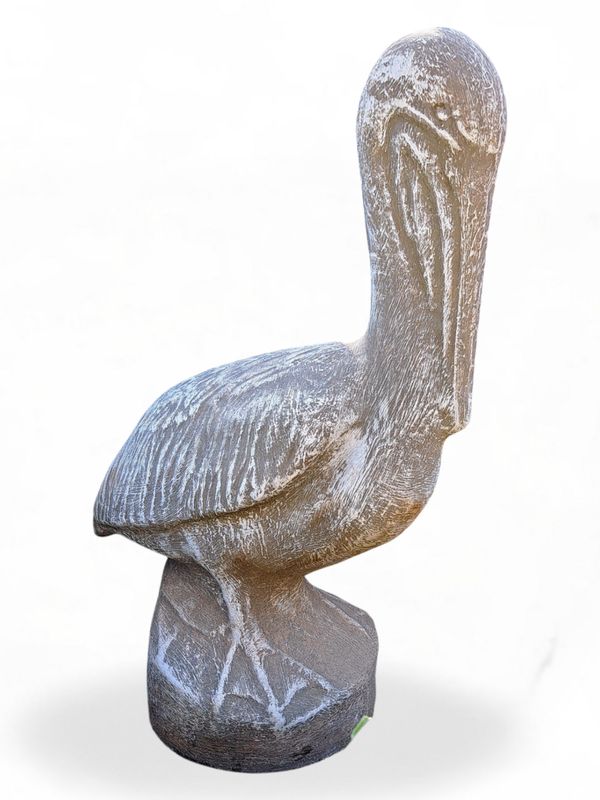 Pelican Whitewash Finish - H510mm x W200mm - 16kg