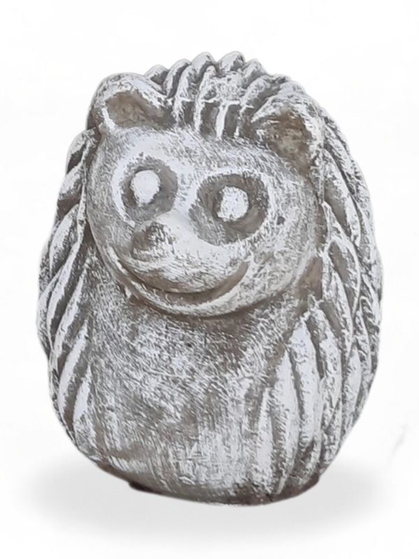 Hedgehog Small Whitewash Finish - H270mm - 6kg