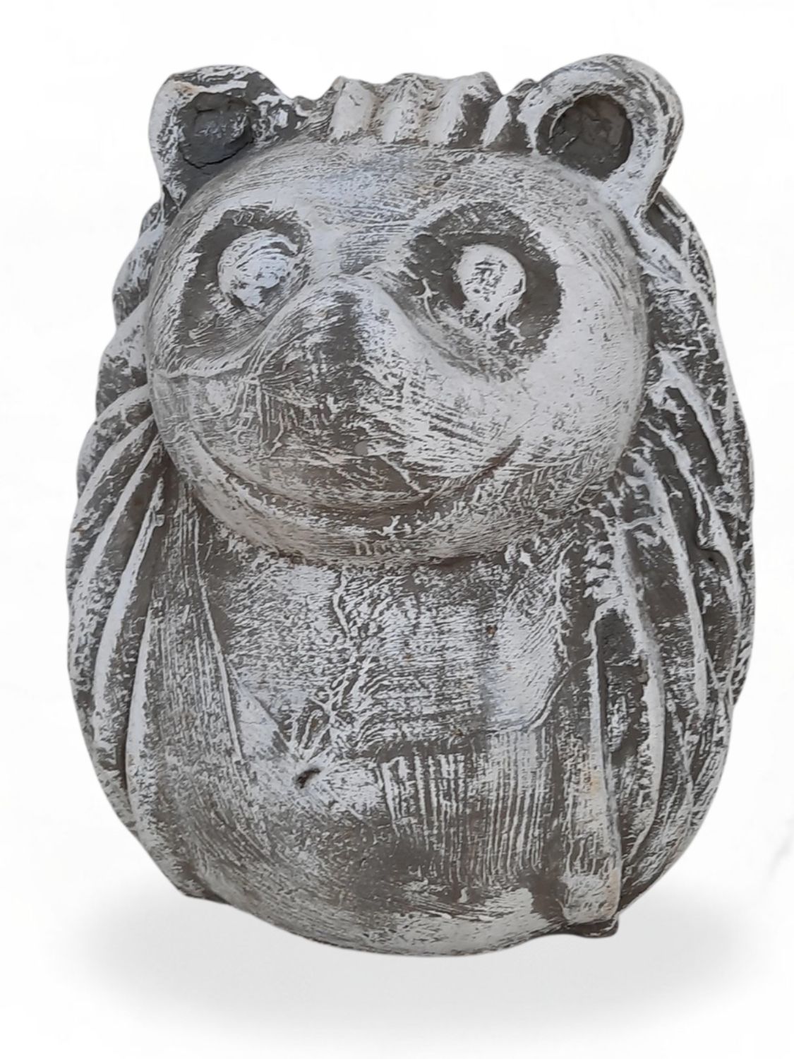 Hedgehog Medium Whitewash Finish - H330mm - 8kg