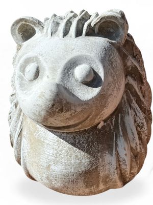 Hedgehog Large Whitewash Finish - H420mm - 12kg