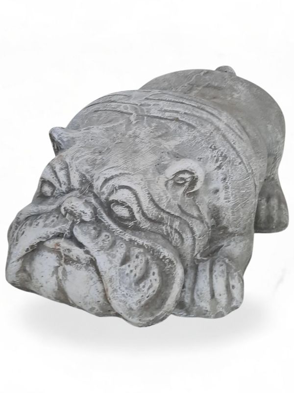 Sleepy Bulldog Whitewash Finish - H130mm x L400mm - 7kg