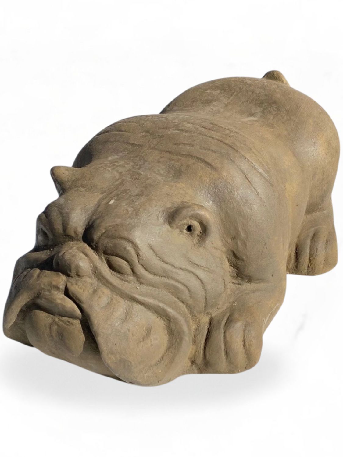 Sleepy Bulldog Antique Amber Finish - H130mm x L400mm - 7kg