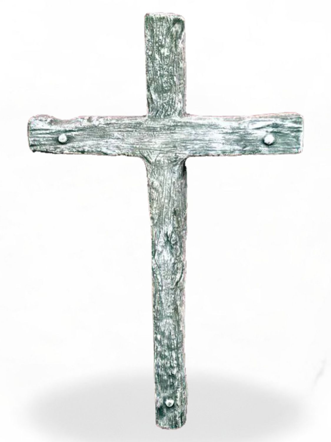 Concrete Cross Whitewash Finish - H1200mm x W700mm - 19kg