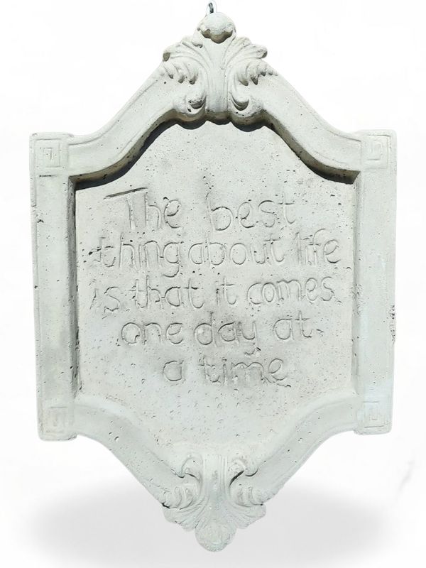 The Best Thing Wall Plaque - H360mm x W240mm