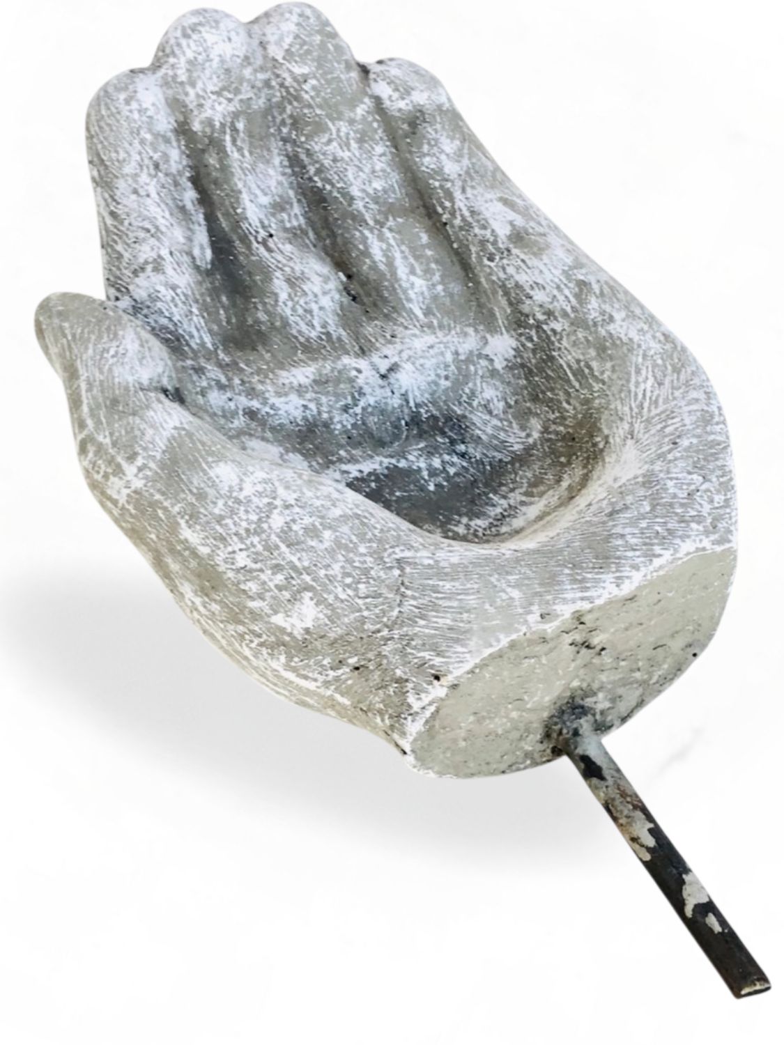 Hand Wall Mount Whitewash Finish L275mm x W200mm - 4kg