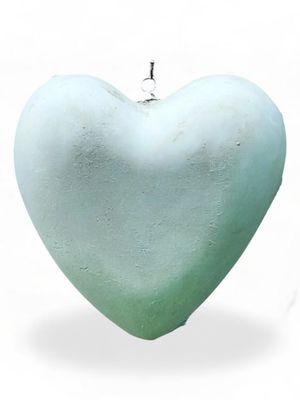 Heart Bowl Medium Cement Finish - W210mm x L210mm - 1kg