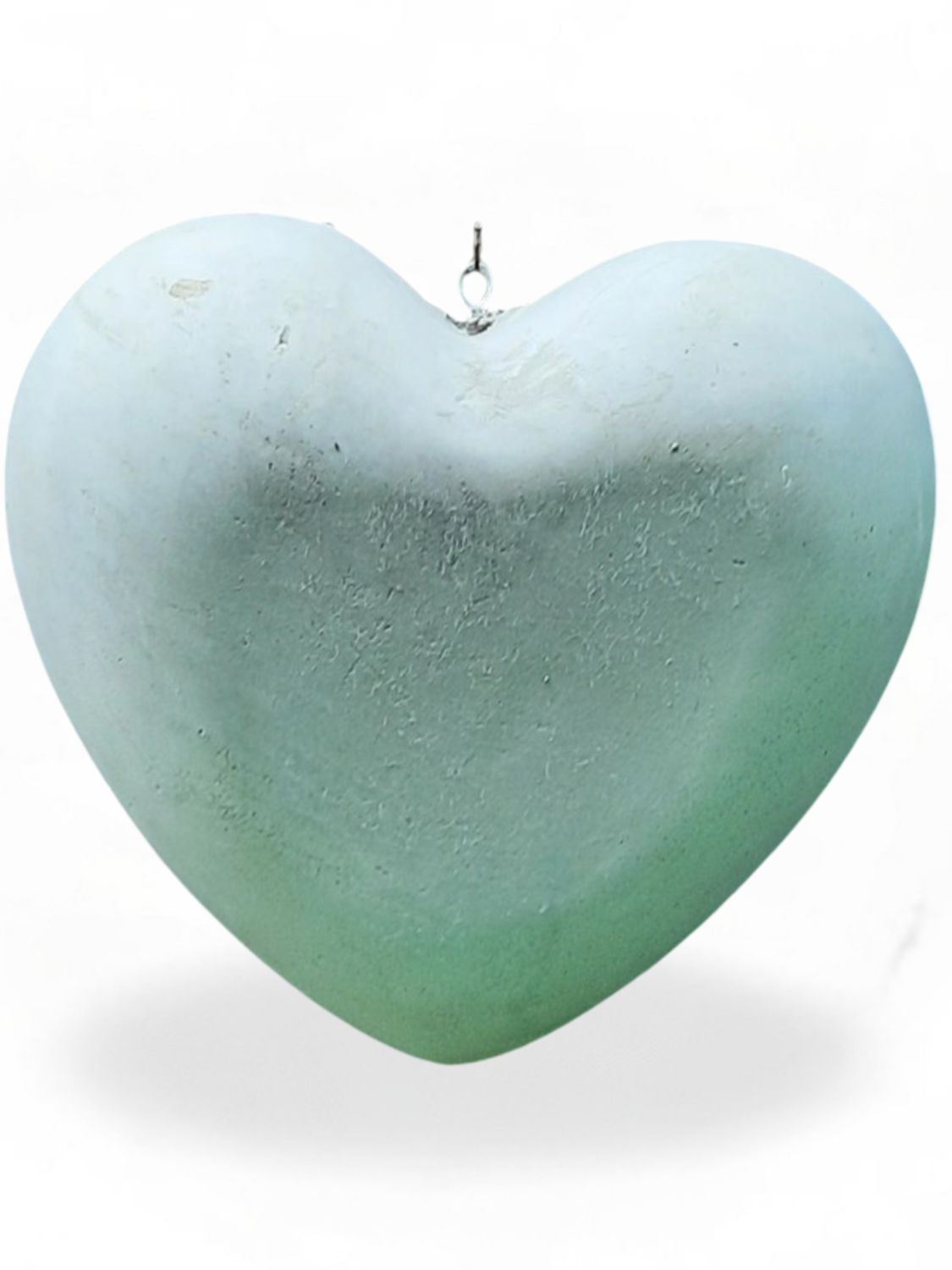 Heart Bowl Large Cement Finish - W310mm x L310mm - 3.5kg