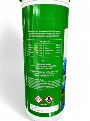 Wonder Shake &amp; Grow Blue Hydrangea (38) Plantfood 500g