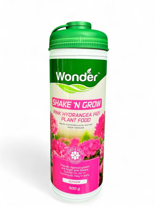 Wonder Shake &amp; Grow Pink Hydrangea (38) Plantfood 500g