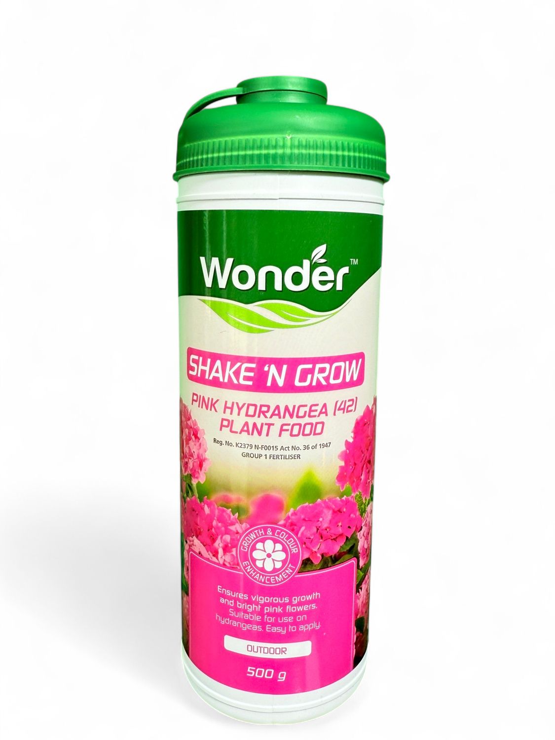 Wonder Shake &amp; Grow Pink Hydrangea (38) Plantfood 500g