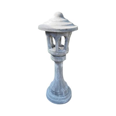 Swazi Light (Lamp) Medium Whitewash Finish - H1145mm x W425mm - 79kg