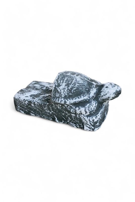 Turtle Pot Feet Whitewash Finish - L140mm x W70mm - 0.6kg