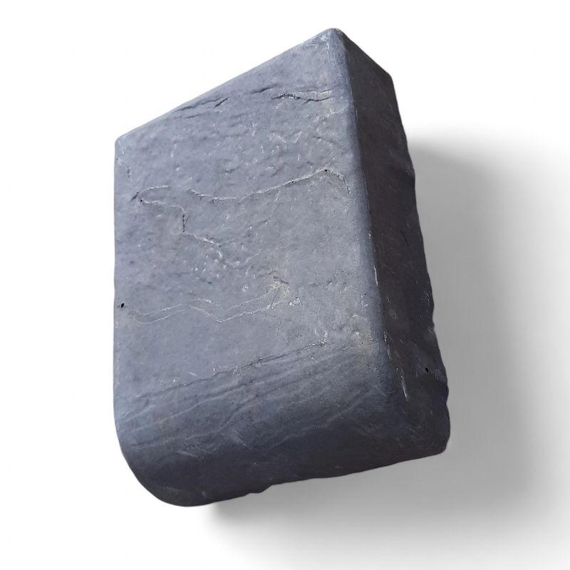 Bullnose Slate Paver Black - 200x150x50mm - 2.6kg