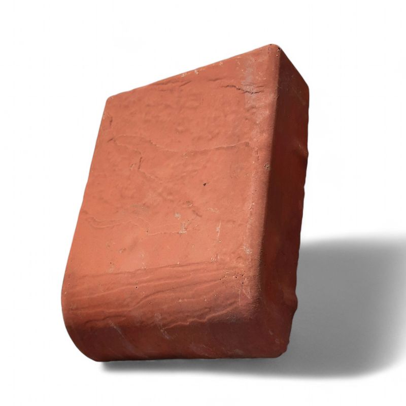 Bullnose Slate Paver Terracotta - 200x150x50mm - 2.6kg