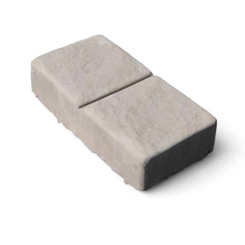 Double Cobble Black - 105x210x50mm - 1.8kg