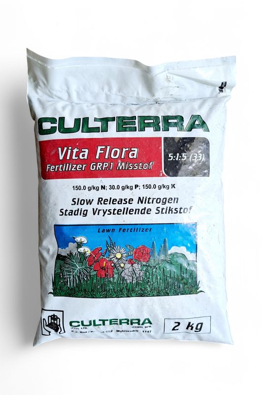 Culterra Vita Flora Fertilizer 5:1:5 (33) Slow Release Nitrogen 2kg