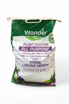 Wonder "Plant Starter" All Purpose Granular Fertilizer 2:3:2 (14)+C (8) 10kg