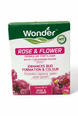 Wonder "Rose &amp; Flower" Granular Fertilizer 3kg