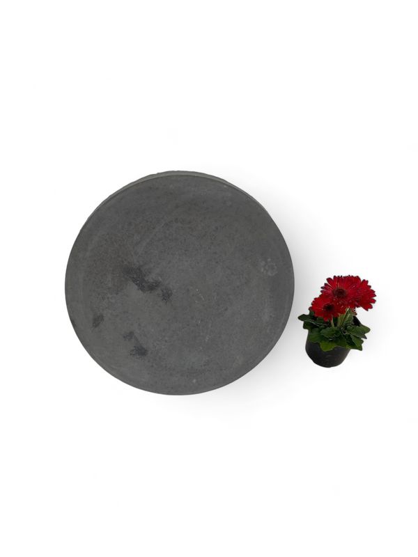Round Stepping Stone LARGE Black - 455x50mm - 17kg