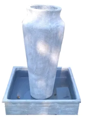 Monaco Jar Square Base (Excluding Pump)