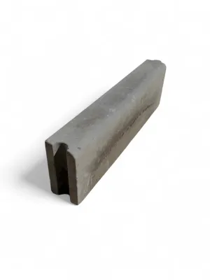 Interlocking Garden Edging Black - L500mm - H150mm - W80mm 12kg