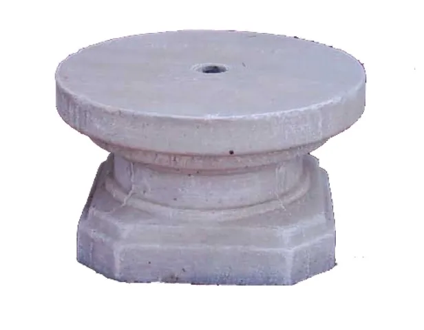 Base Plain Whitewash Finish - H250mm - 50kg