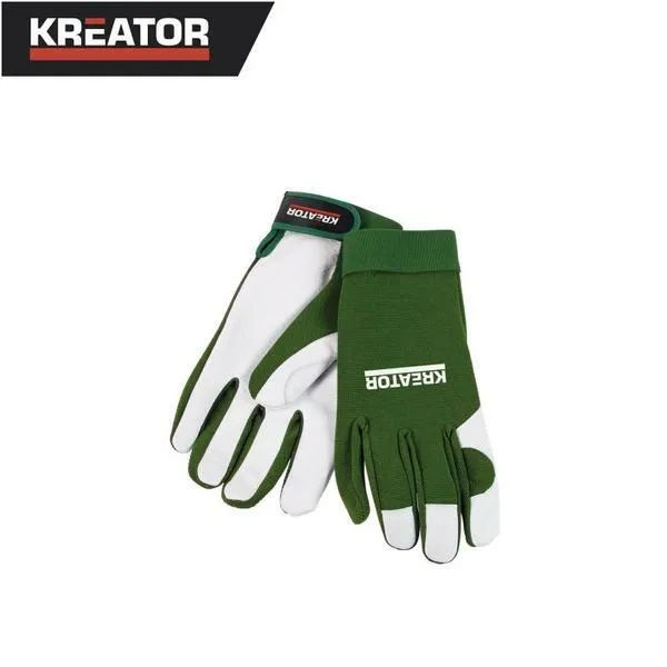 Kreator Gloves - Pigskin Green - M/L