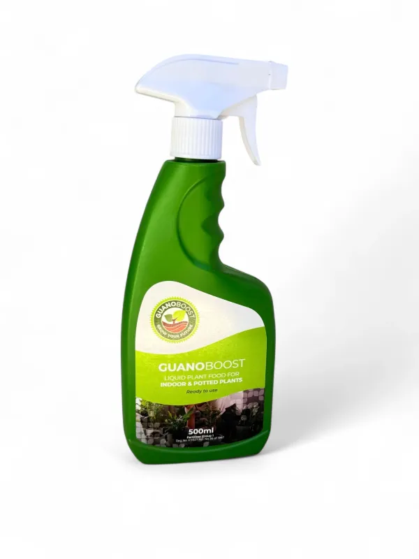 GuanoBoost Ready to Use Liquid Plant Food For Indoor &amp; Potted Plants Spray Bottle 500ml
