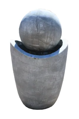 Zip Vase Ball Fountain Large (Excluding Pump)