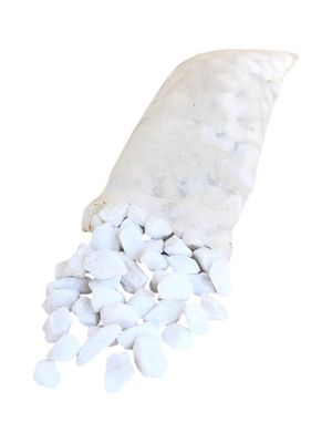 Snow White Pebbles Medium 40-60mm