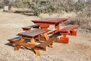 Wooden Picnic Kiddies Bench L1200mm x W650mm