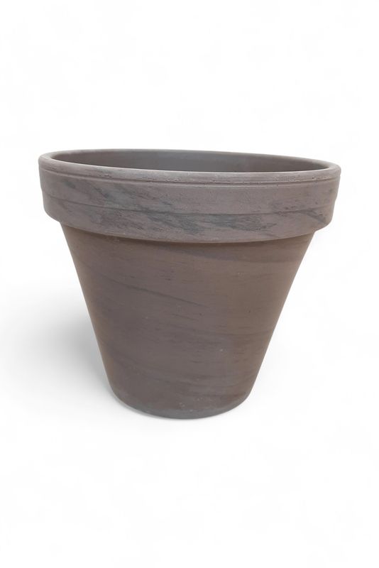 Flower Pot Basalt 18cm