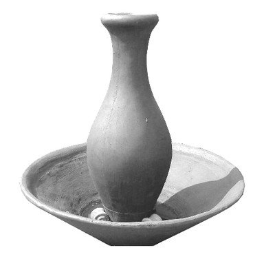 Gracelle Water Feature X-Large Weathered Grey or Weathered Brown Finish - H1620mm x W1203 mm - 185kg (Excluding Pump)