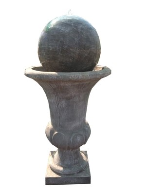 Joshua Urn Ball Fountain Medium (Excluding Pump)