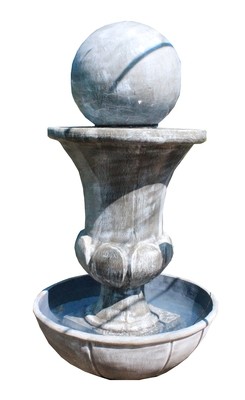 Joshua Urn Ball Fountain in Josh Bowl Large (Excluding Pump)