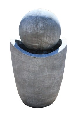 Zip Vase Ball Fountain Large (Excluding Pump)
