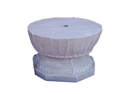 Original Fountain Base Whitewash Finish - H330mm - 65kg