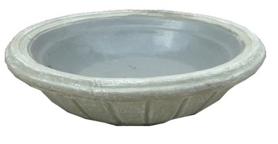 Tuscan Water Bowl Whitewash Finish - W800mm - 90kg
