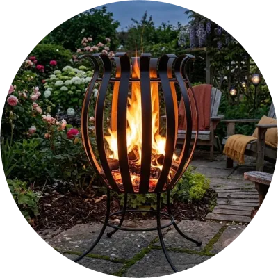 Wrought Iron Fireside Essentials