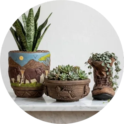 Painted Pots