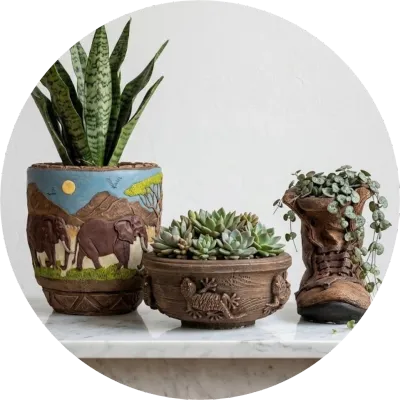 Painted Pots
