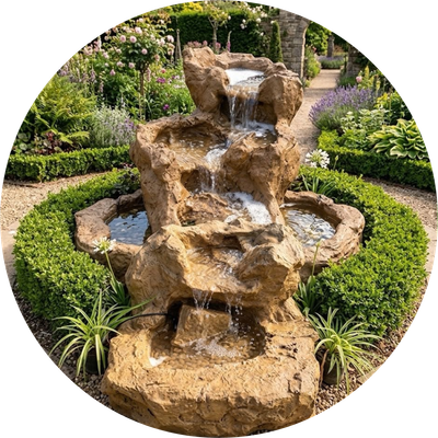 Rocky Water Fountains