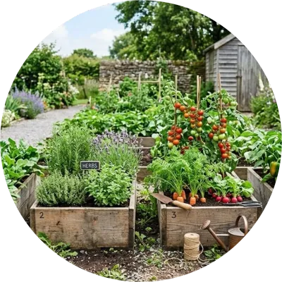 Vegetables, Herbs &amp; Spices