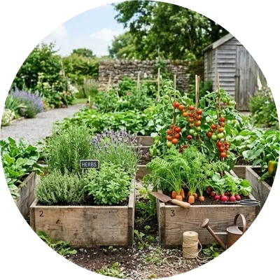 Vegetables, Herbs &amp; Spices