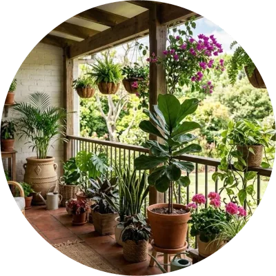 Indoor, Veranda and Lapa Pot Plants