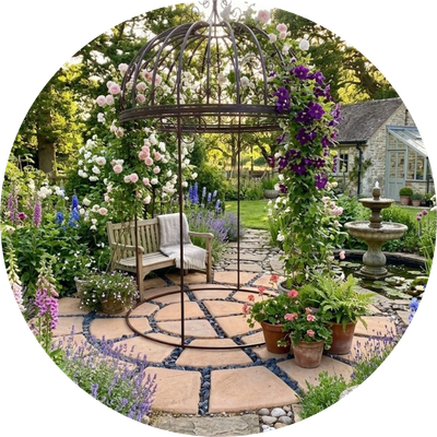 Wrought Iron Garden Accessories