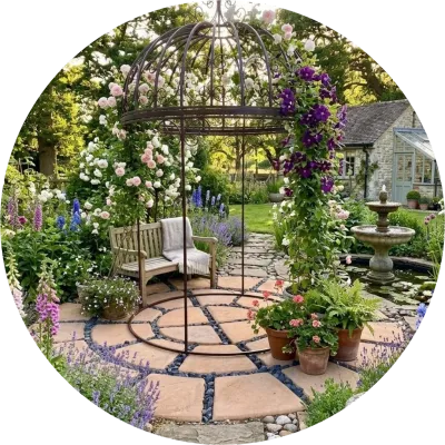 Wrought Iron Garden Accessories
